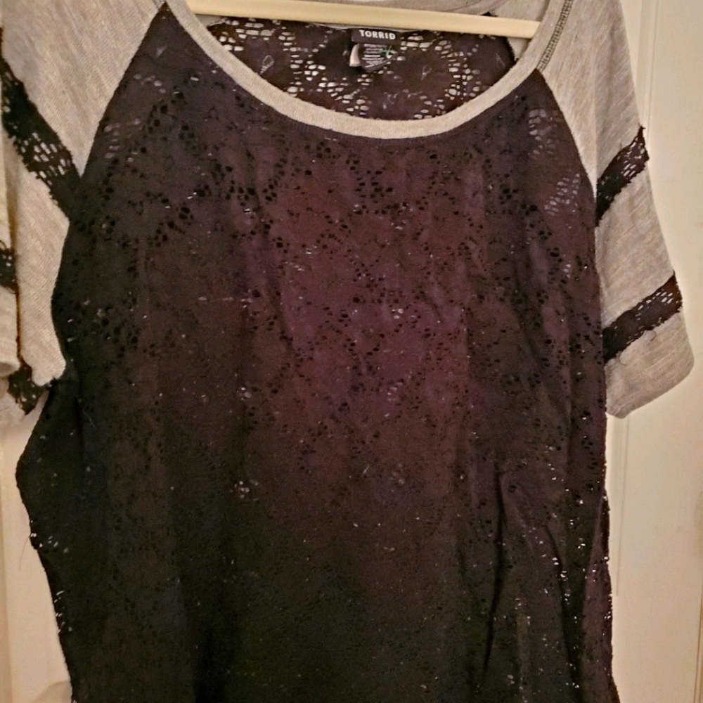 Torrid lace top